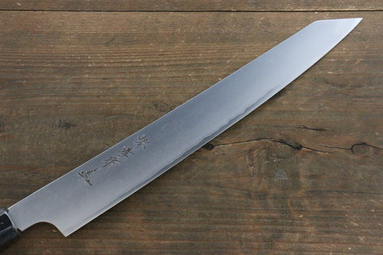 Sakai Takayuki Hien Silver Steel No.3 Kengata Sujihiki Black - Seisuke Knife