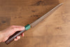 Yu Kurosaki Senko Ei SG2 Hammered Gyuto 270mm Shitan (ferrule: Green Pakka wood) Handle - Seisuke Knife - Slide 8