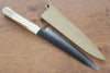 Sakai Takayuki VG10 33 Layer Damascus Petty-Utility 150mm Cow Bone Handle with Sheath - Seisuke Knife - Slide 2