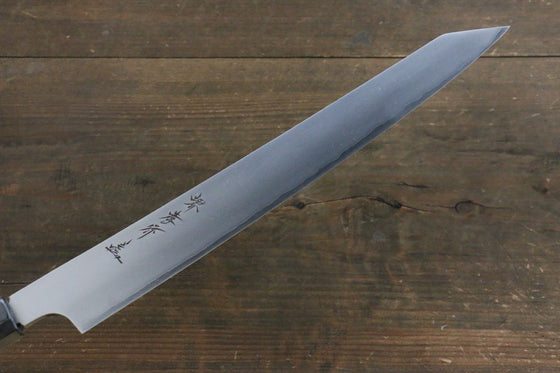 Sakai Takayuki Hien Silver Steel No.3 Kengata Sujihiki Black - Seisuke Knife