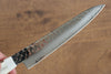 Sakai Takayuki VG10 33 Layer Damascus Petty-Utility 150mm Cow Bone Handle with Sheath - Seisuke Knife - Slide 6