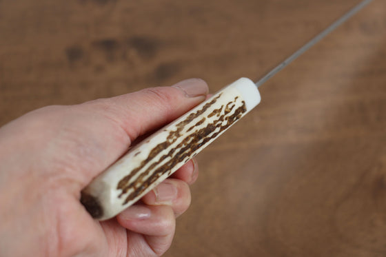 Sakai Takayuki VG10 33 Layer Damascus Petty-Utility 150mm Cow Bone Handle with Sheath - Seisuke Knife