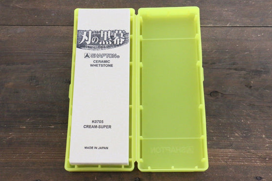 Shapton Kuromaku Series Fine Sharpening Stone Cream - #12000 - Seisuke Knife