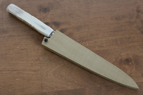 Sakai Takayuki VG10 33 Layer Damascus Petty-Utility 150mm Cow Bone Handle with Sheath - Seisuke Knife
