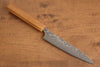 Yoshimi Kato VG10 Damascus Petty-Utility 150mm with Olive Tree Handle - Seisuke Knife - Slide 1