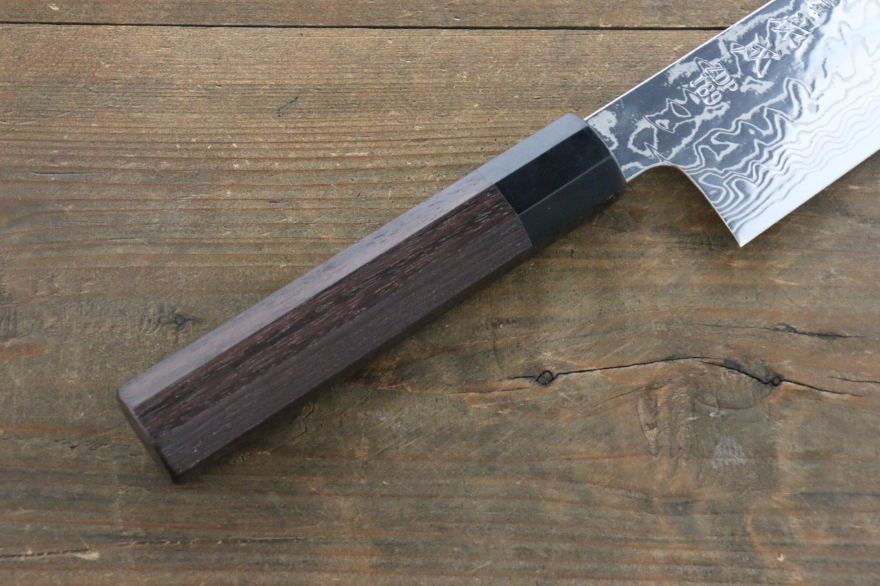 Sukenari ZDP189 Damascus Gyuto 270mm Shitan Handle - Seisuke Knife