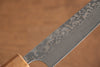 Yoshimi Kato VG10 Damascus Petty-Utility 150mm with Olive Tree Handle - Seisuke Knife - Slide 5