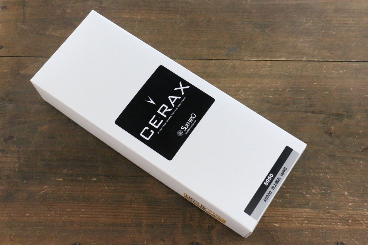 Suehiro CERAX 5050 Ceramic Fine Sharpening Stone with Plastic Base - #5000 - Seisuke Knife