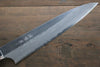 Takeshi Saji Blue Super Gyuto 240mm Black Micarta Handle - Seisuke Knife - Slide 4