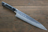 Takeshi Saji Blue Super Gyuto 210mm Black Micarta Handle - Seisuke Knife - Slide 1