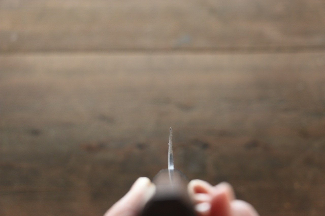 Hideo Kitaoka White Steel No.2 Damascus Kiritsuke Yanagiba Japanese Chef Knife 270mm - Seisuke Knife