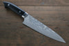 Takeshi Saji VG10 Black Damascus Gyuto 180mm Black Micarta Handle - Seisuke Knife - Slide 1