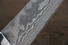 Takeshi Saji VG10 Black Damascus Gyuto 180mm Black Micarta Handle - Seisuke Knife - Slide 5