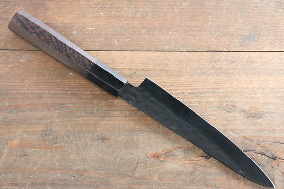 Sakai Takayuki Kurokage VG10 Hammered Teflon Coating Petty-Utility 150mm Wenge Handle - Seisuke Knife