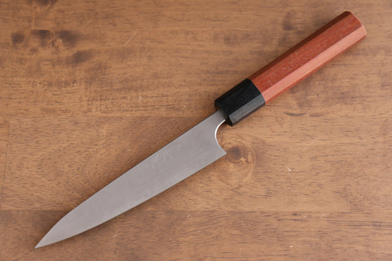 Shibata Takayuki Koutetsu Blue Super Petty-Utility 135mm Jarrah Handle - Seisuke Knife