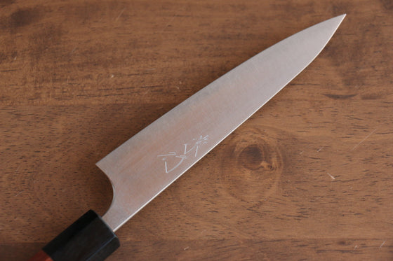 Shibata Takayuki Koutetsu Blue Super Petty-Utility 135mm Jarrah Handle - Seisuke Knife