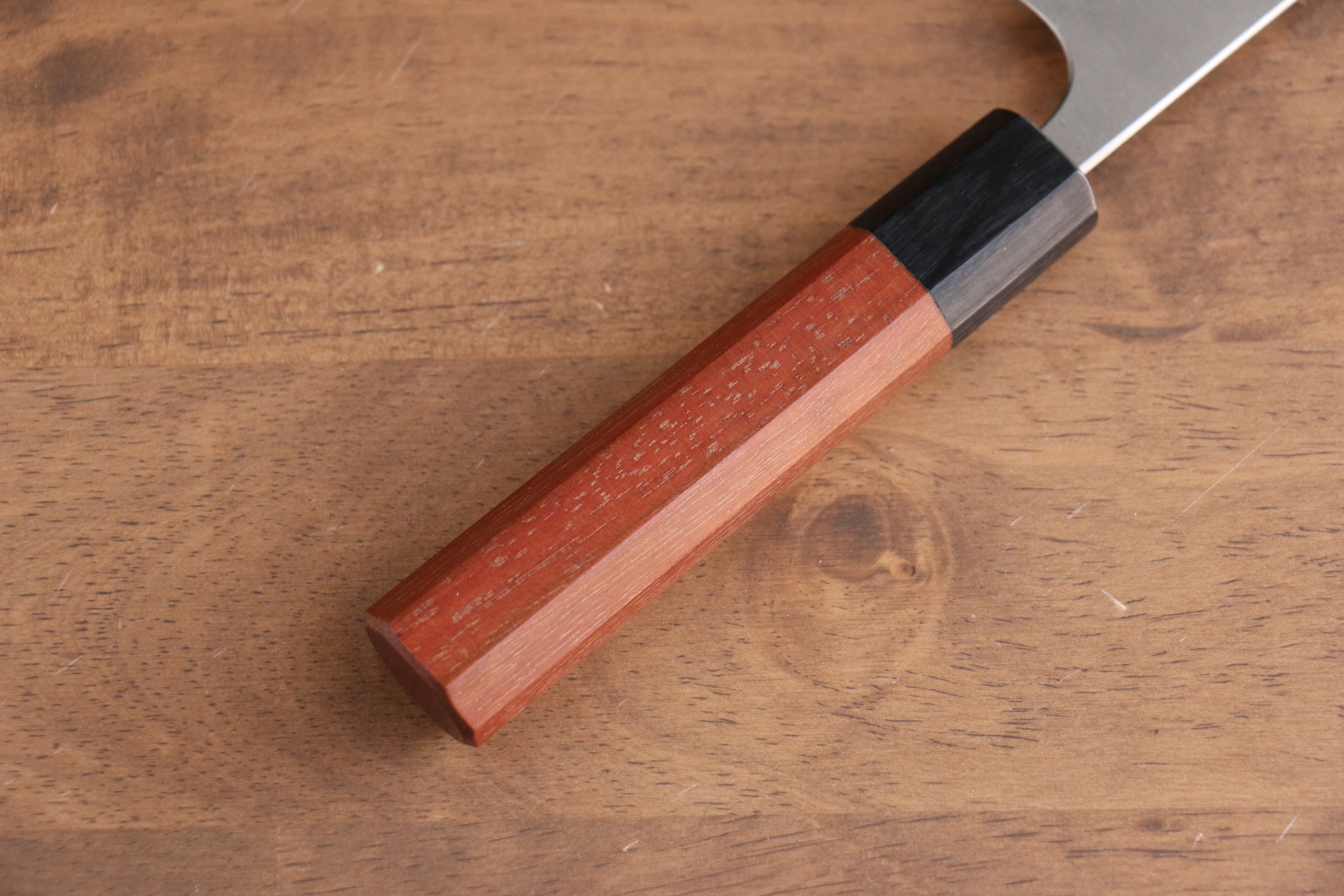 Shibata Takayuki Koutetsu Blue Super Petty-Utility  135mm Jarrah Handle - Seisuke Knife