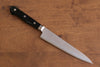 Takamura Knives VG10 Migaki Finished Petty-Utility 150mm Black Pakka wood Handle - Seisuke Knife