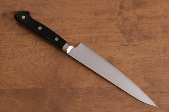 Takamura Knives VG10 Migaki Finished Petty-Utility 150mm Black Pakka wood Handle - Seisuke Knife