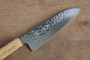 Yu Kurosaki Senko SG2 Hammered Small Santoku 150mm Live oak Lacquered Handle - Seisuke Knife - Slide 3