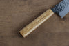 Yu Kurosaki Senko SG2 Hammered Small Santoku 150mm Live oak Lacquered Handle - Seisuke Knife - Slide 6