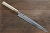 Masamoto Hongasumi White Steel No.2 Yanagiba Magnolia Handle - Seisuke Knife