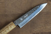 Yu Kurosaki Senko SG2 Hammered Petty-Utility 120mm Lacquered Oak Handle - Seisuke Knife - Slide 3