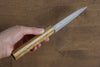 Yu Kurosaki Senko SG2 Hammered Petty-Utility 120mm Lacquered Oak Handle - Seisuke Knife - Slide 7