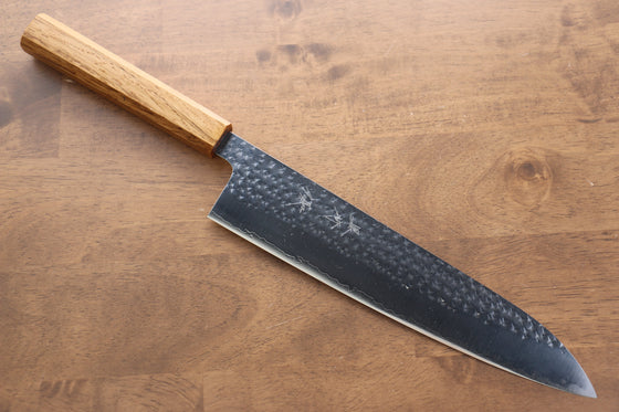 Yu Kurosaki Senko SG2 Hammered Gyuto 240mm Live oak Lacquered Handle - Seisuke Knife