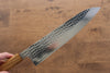 Yu Kurosaki Senko SG2 Hammered Gyuto 240mm Live oak Lacquered Handle - Seisuke Knife - Slide 4