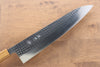 Yu Kurosaki Senko SG2 Hammered Gyuto 270mm with Lacquered Oak Handle - Seisuke Knife - Slide 4
