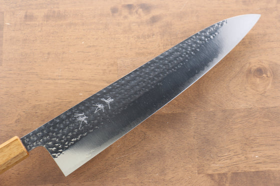 Yu Kurosaki Senko SG2 Hammered Gyuto 270mm with Lacquered Oak Handle - Seisuke Knife
