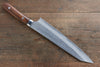 Takeshi Saji SRS13 Hammered(Maru) Kengata Gyuto 240mm Ironwood Handle - Seisuke Knife - Slide 2