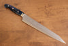 Yu Kurosaki Senko Ei SG2 Hammered Sujihiki 270mm with Blue Purple Acrylic Handle - Seisuke Knife - Slide 1