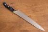 Yu Kurosaki Senko Ei SG2 Hammered Sujihiki 270mm with Blue Purple Acrylic Handle - Seisuke Knife - Slide 2