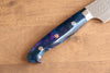 Yu Kurosaki Senko Ei SG2 Hammered Sujihiki 270mm with Blue Purple Acrylic Handle - Seisuke Knife - Slide 6