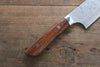 Takeshi Saji SRS13 Hammered(Maru) Kengata Gyuto 240mm Ironwood Handle - Seisuke Knife - Slide 6