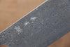 Yoshimi Kato VG10 Damascus Nakiri 165mm with Lacquered Black Persimmon Handle - Seisuke Knife - Slide 5