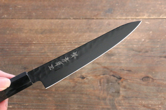 Sakai Takayuki Kurokage VG10 Hammered Teflon Coating Petty-Utility 150mm Wenge Handle - Seisuke Knife