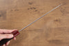 Yu Kurosaki Senko SG2 Hammered Sujihiki 240mm Shitan (ferrule: Red Pakka wood) Handle - Seisuke Knife - Slide 10