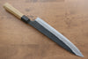 Kikuzuki White Steel No.2 Black Finished Gyuto 270mm Magnolia Handle - Seisuke Knife - Slide 2