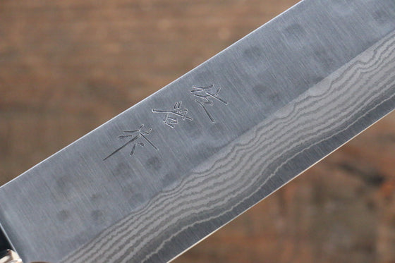 Takeshi Saji SRS13 Hammered(Maru) Kiritsuke Sujihiki 270mm Ironwood Handle - Seisuke Knife