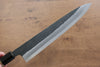 Kikuzuki White Steel No.2 Black Finished Gyuto 270mm Magnolia Handle - Seisuke Knife - Slide 5