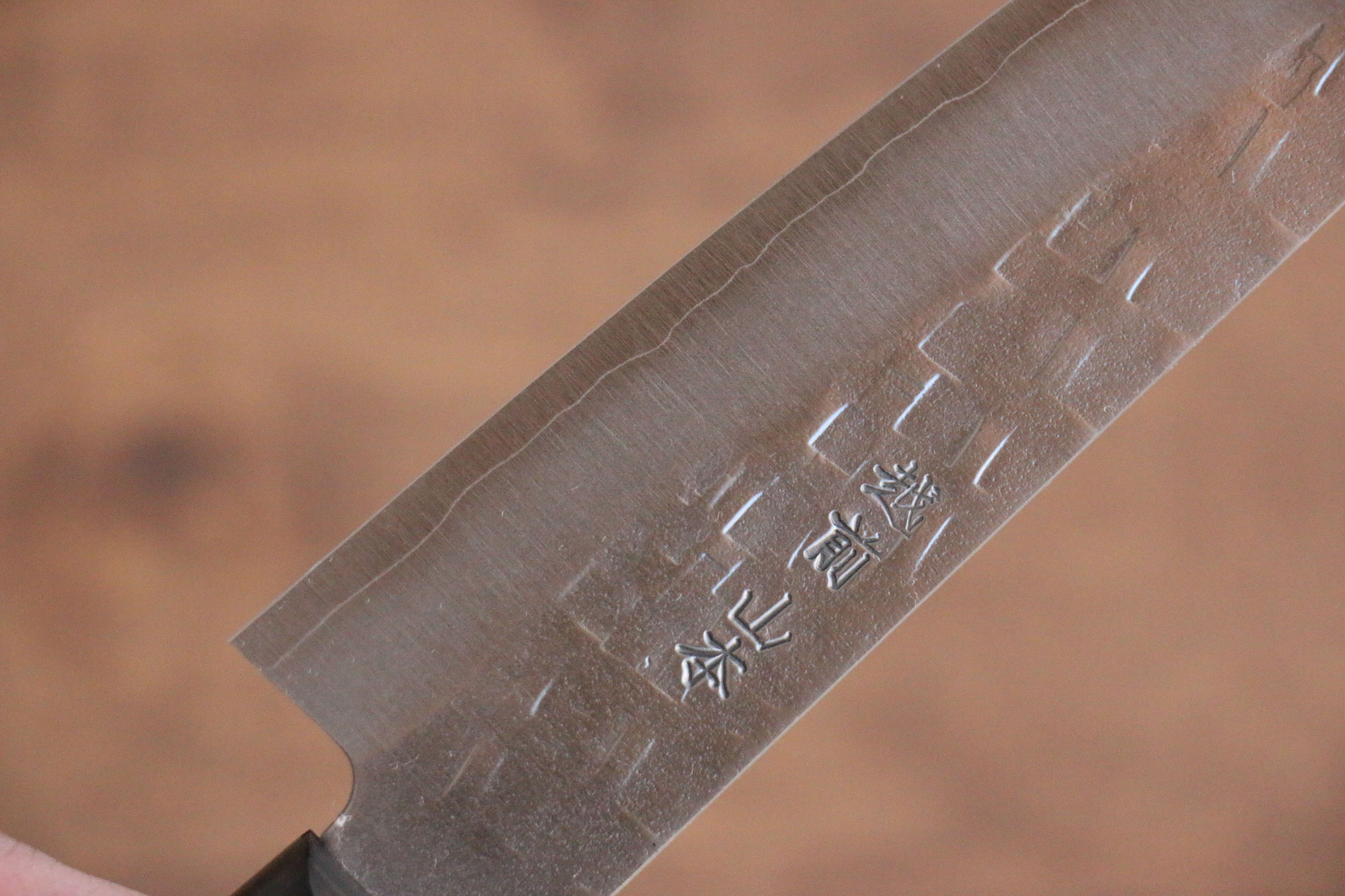 Nao Yamamoto AUS8 Hammered Petty-Utility 135mm Black Pakkawood Handle - Seisuke Knife