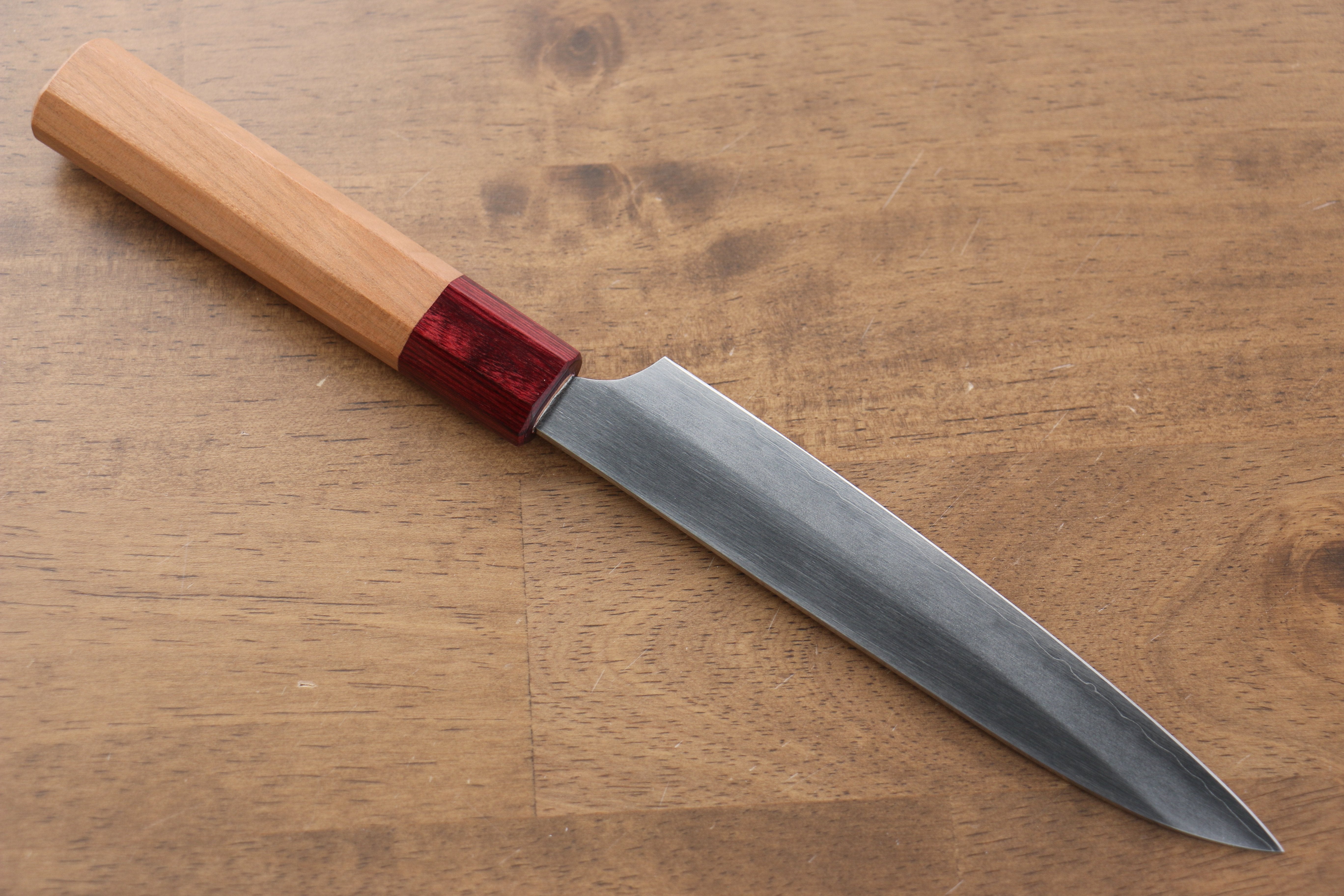 Makoto Kurosaki Ryusei VG7 Petty-Utility 150mm Cherry Wood Handle - Seisuke Knife