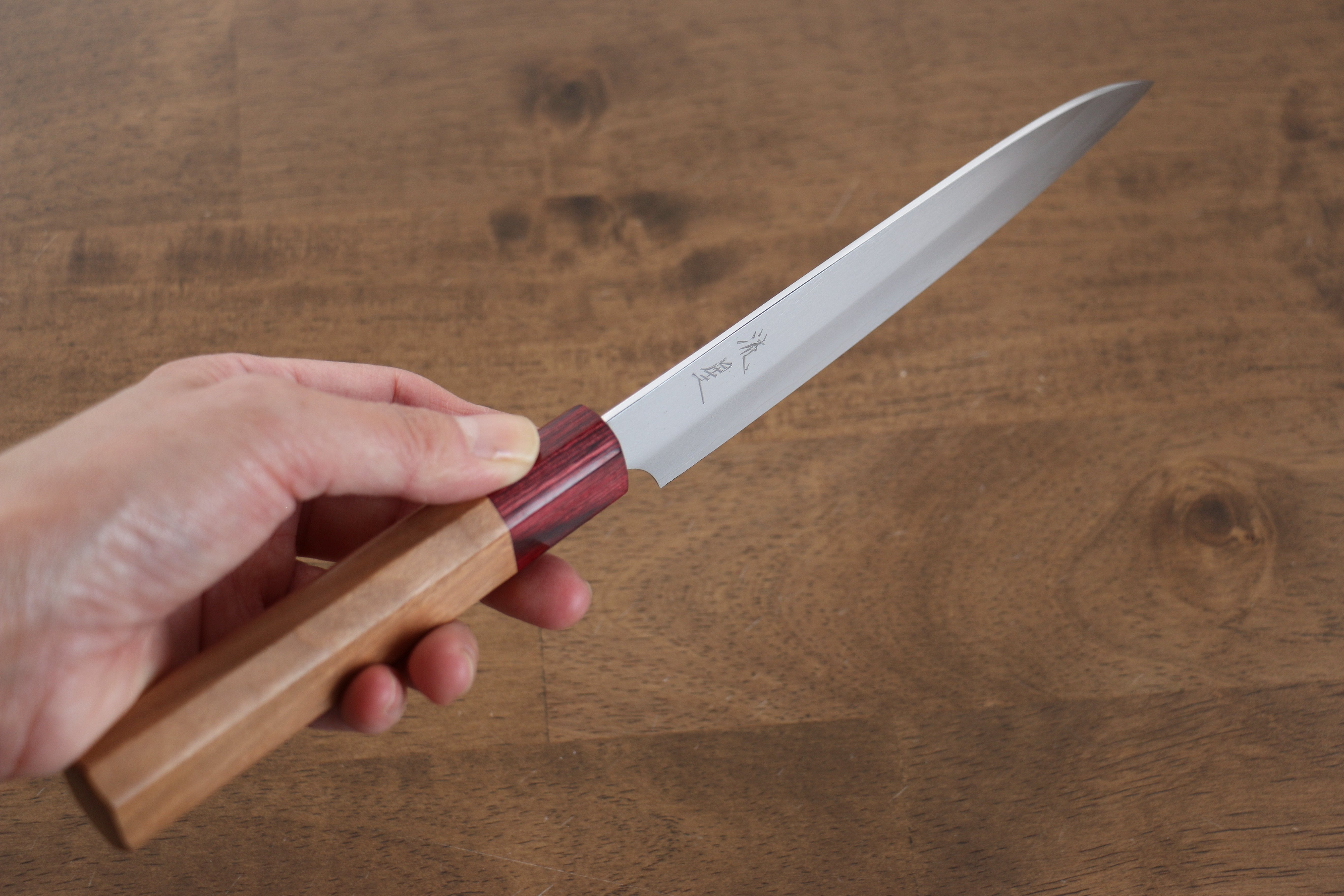 Makoto Kurosaki Ryusei VG7 Petty-Utility 150mm Cherry Wood Handle - Seisuke Knife