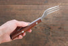 Takeshi Saji SG2 Japanese Fork & Knife Set with Ironwood Handle - Seisuke Knife - Slide 21