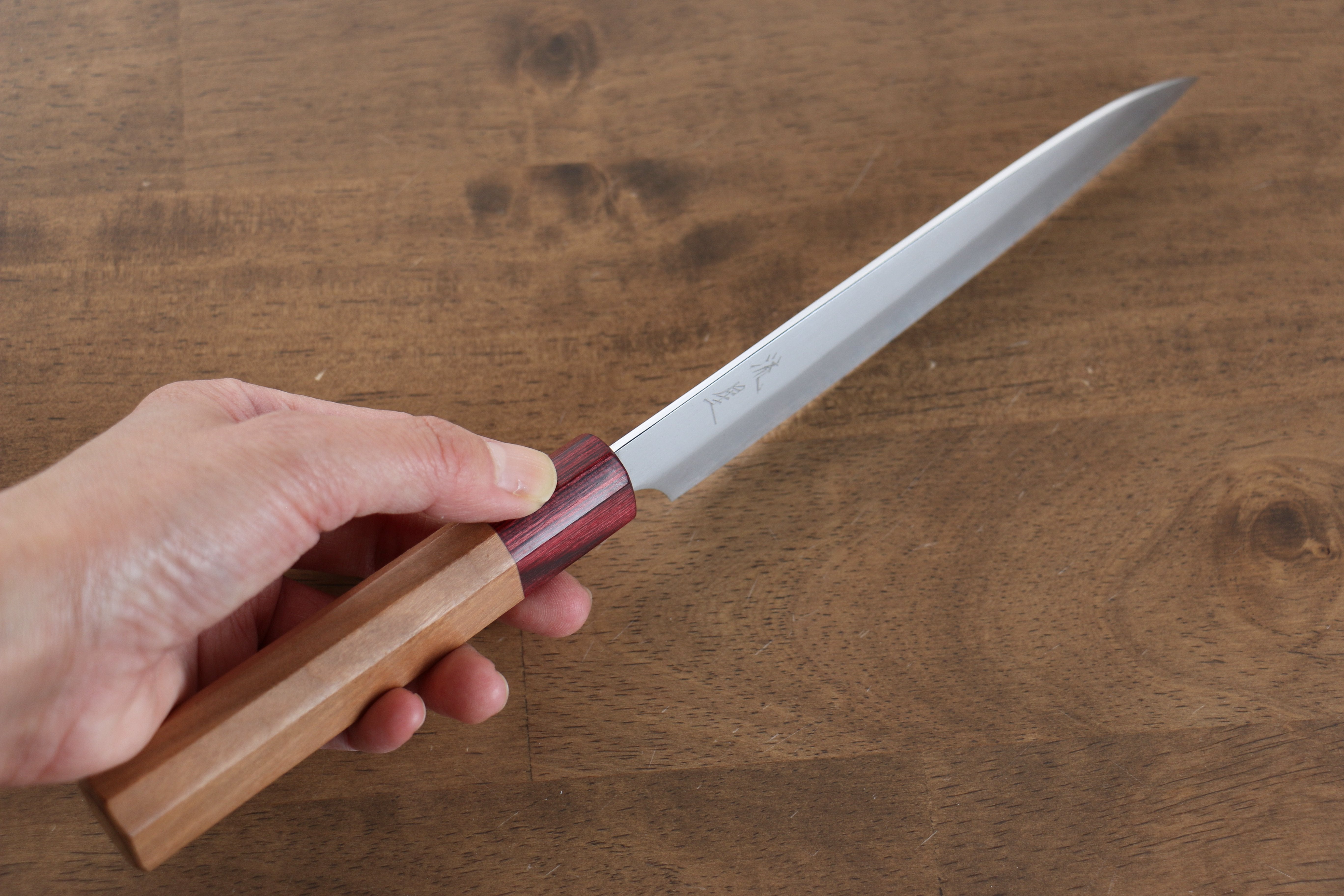 Makoto Kurosaki Ryusei VG7 Petty-Utility 150mm Cherry Wood Handle - Seisuke Knife