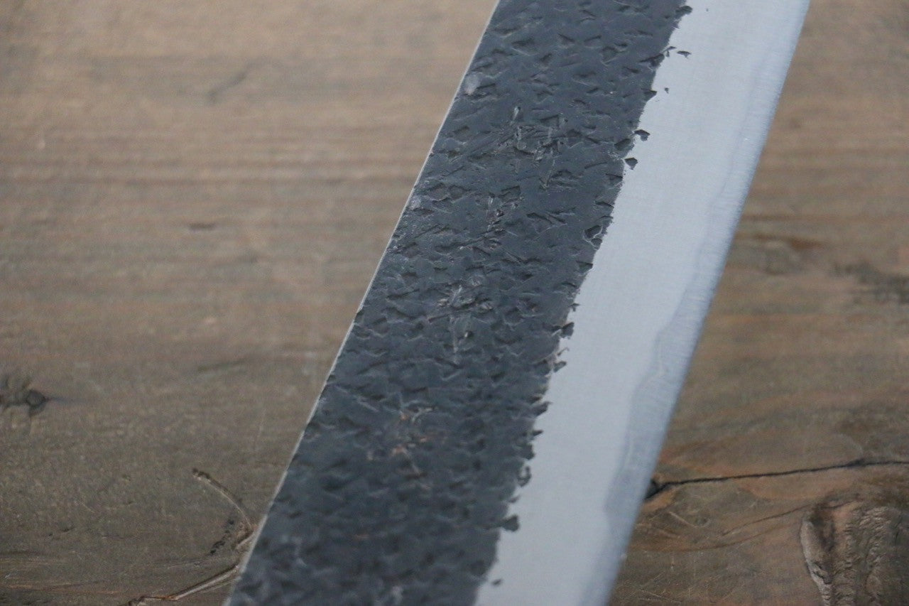 Yu Kurosaki Blue Super Clad Hammered Kurouchi Gyuto Japanese Chef Knife 240mm - Seisuke Knife