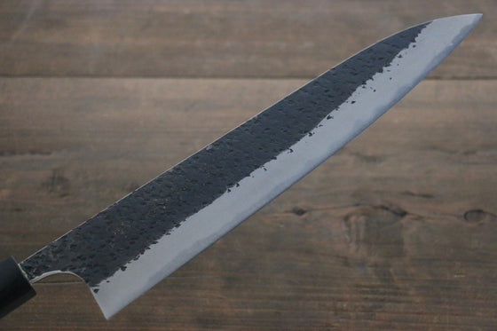 Yu Kurosaki Blue Super Clad Hammered Kurouchi Gyuto Japanese Chef Knife 240mm - Seisuke Knife